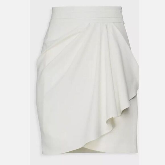 IRO Rama Wrap-effect Crepe skirt Size XS/ 34Fr - Picture 4 of 11